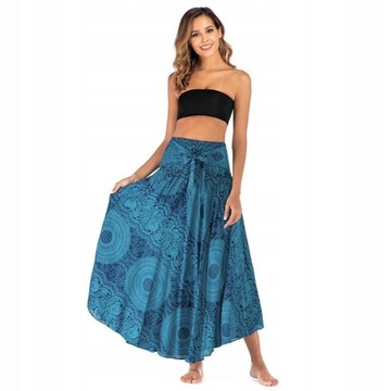 ДЛИННАЯ ЮБКА-МАКСИ, ДЛИНА ДО Щиколотки, БОХО