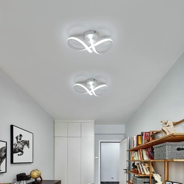 ПОТОЛОЧНЫЙ СВЕТИЛЬНИК СВЕТОДИОДНАЯ ЛЮСТРА СОВРЕМЕННАЯ 16ВТ 6500К ДЛЯ ГОСТИНОЙ