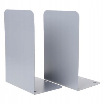 1 para metalowe Bookends organizator pulpit biuro
