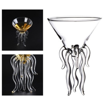 Прозрачный коктейльный бокал Octopus, 100 м.