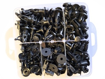 ШПИЛЬКИ ЗАЖИМЫ АВТОМОБИЛЬНЫЕ ЗАЖИМЫ 635 EL универсальные зажимы для обивки Набор зажимов