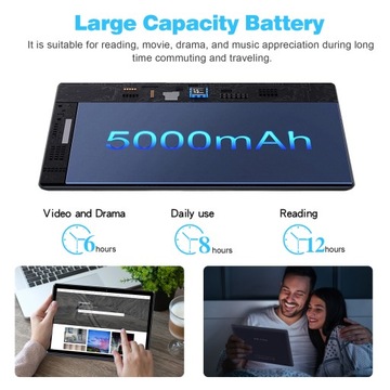 Планшет ПРИТОМ 10 дюймов, Android 10 WiFi 32 ГБ