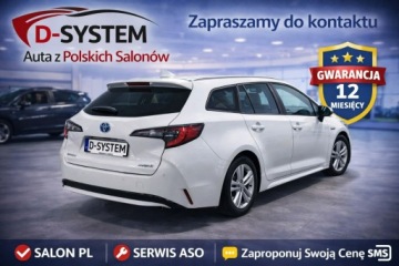 Toyota Corolla XII TS Kombi 1.8 Hybrid 122KM 2021 Toyota Corolla 22 Salon Polska 1.8 HYBRID Gwaranc, zdjęcie 12