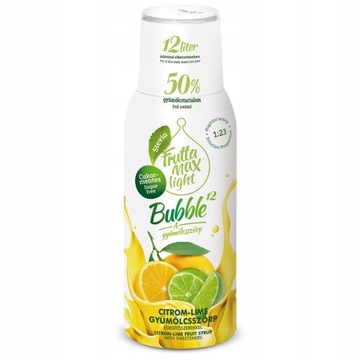FRUTTAMAX Syrop Cytryna-limonka light 500ml na 12L
