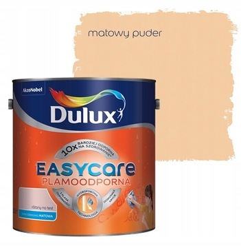 FARBA DULUX EASYCARE MATOWY PUDER 2,5L
