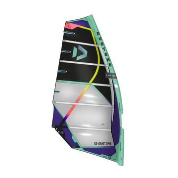 Żagiel windsurfingowy DUOTONE E_Pace czarno-zielony 14220-1213 7.3
