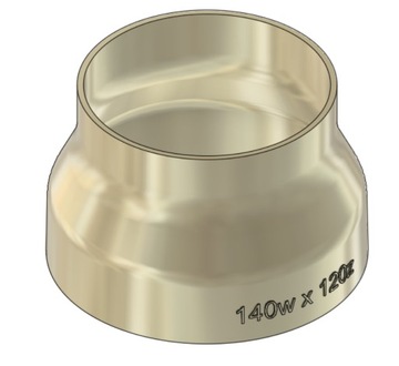 Переходник Felder AF 14 от Ø 140 до Ø 120 spiro