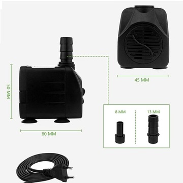 Циркуляционный насос Насос для фонтана пруда и водопада 600 л/ч