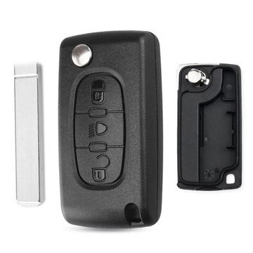 КОРПУС ДИСТАНЦИОННОГО КЛЮЧА ДЛЯ CITROEN C3 C4 C5 BERLINGO PEUGEOT 207 307 308 407