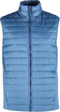 4F KAMIZELKA BEZRĘKAWNIK PIKOWANY M062 DENIM r. M