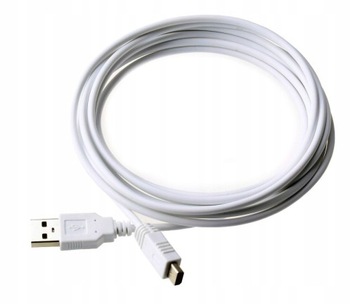 IRIS Kabel USB 300 cm do ładowania ładowarka GamePada od konsoli Wii U 3m