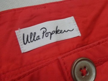 60 ULLA POPKEN SPODNIE RYBACZKI RED T2879