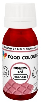 Barwnik olejowy Food Colours 18ml Pudrowy Róż