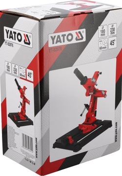 ПОДСТАВКА YATO ДЛЯ УГЛОВЫХ ШЛИФРОВАЛЬНЫХ МАШИН 180-230 ММ С ЧУГУННЫМ ОСНОВАНИЕМ