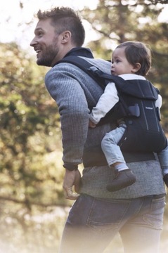 BabyBjörn Детская переноска One Cotton Mix Bl.