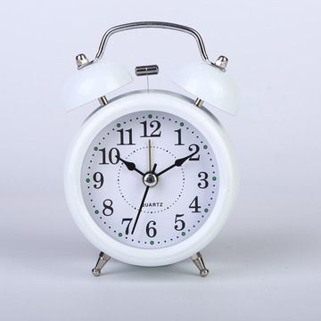 Zegar Retro BUDZIK klasyczny bateria GŁOŚNY alarm idealny na PREZENT klasyk