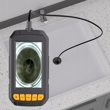 промышленный эндоскоп 2 метра 4,3 дюйма водонепроницаемый