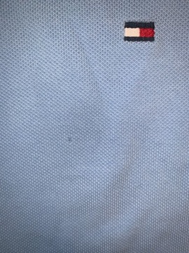 Koszulka polo męska TOMMY HILFIGER niebieska XL