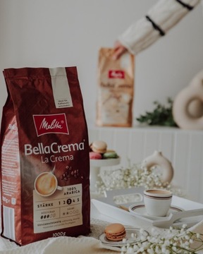 Кофе в зернах MELITTA BELLACREMA INTENSO 1,1 кг | насыщенная арабика 80%
