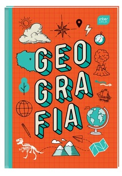 Brulion tematyczny GEOGRAFIA A5 80k TWARDA OKŁADKA