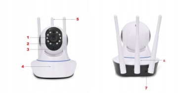 Камеры для няни 3MP NIGHT WIFI AUTO-TRACKING IR FHD