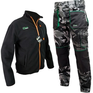 SPODNIE ROBOCZE COLONEL MORO + POLAR RANGER XXL 58