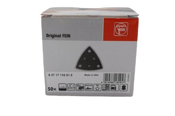 Треугольная шлифовальная пластина 80 мм K 60 VE 50 Fine