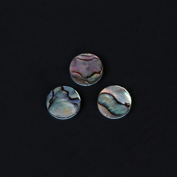 3 клавиши для трубы, вставки из лучших латунных деталей толщиной 13 мм.