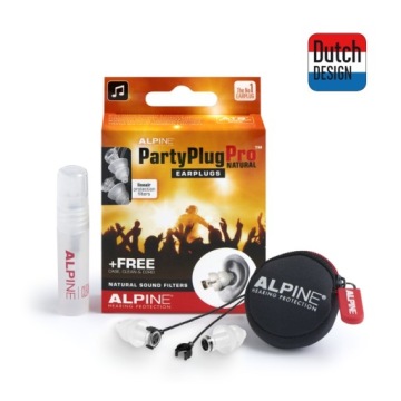 НАБОР ЗАГЛУШЕК PARTYPLUG PRO NATURAL ALPINE LASERLITE MAX 1100