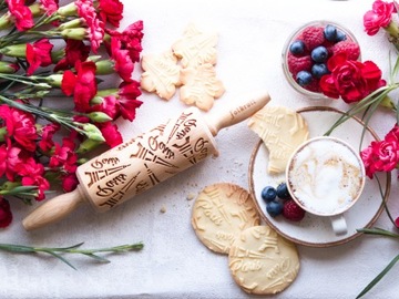 Валик с гравировкой с узором PARIS, детский