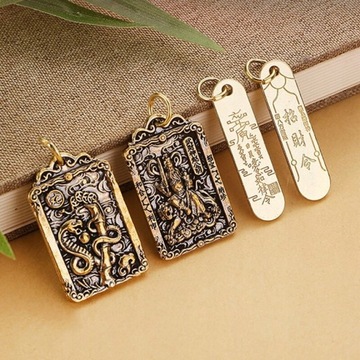 Chinese Style Zodiac Brass Hollow Gourd With Sand