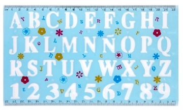 ШАБЛОНЫ ДЛЯ РИСОВАНИЙ ДЛЯ ДЕТЕЙ БУКВЫ ЦИФРЫ СТАРПАК 2 ШТ.