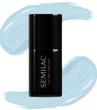 SEMILAC LAKIER HYBRYDOWY 386 BLUE CLOUD 7ML