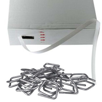 Zestaw pakowy 12mm/1000m taśma pp zapinki