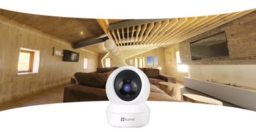 EZVIZ C6N Беспроводная Wi-Fi камера Full HD с ИК + картой 64 ГБ