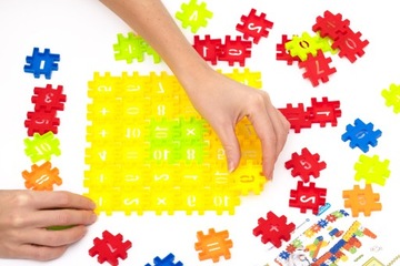 СТРОИТЕЛЬНЫЕ БЛОКИ ВАФЕЛЬНАЯ КОРОБКА 280 шт ПАЗЛ