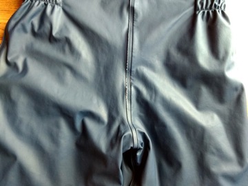 Подтяжки Color Kids темно-синие, водонепроницаемые, утепленные, размер 104