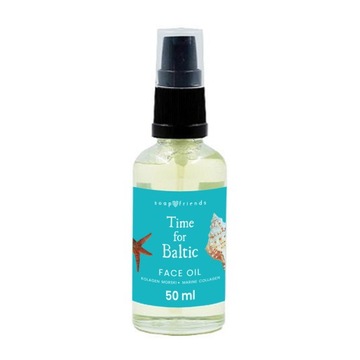 Olejek do twarzy z kolagenem Time for Baltic 50 ml Soap&Friends