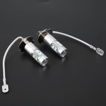 2X СВЕТОДИОДНЫЕ ЛАМПЫ ДЛЯ ФАР H3 8000K 100W 1200LM