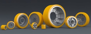 Колесо ведущее BT Vulkollan 343x140x90 50429920