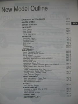 Lexus RX 330 инструкция по ремонту характеристики Lexus RX300 технические данные