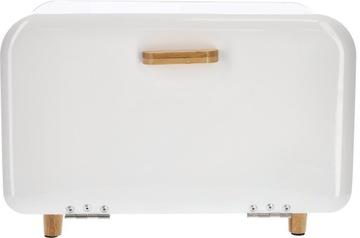 ХЛЕБОПЕЧКА, БЕЛЫЙ МЕТАЛЛИЧЕСКИЙ КОНТЕЙНЕР ДЛЯ ХЛЕБА