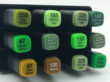 TWINMARKERS ДВУСТОРОННЯЯ КОРОБКА 12 ШТ Алкоголь 400