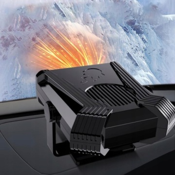 Automobilinis salono šildymo radiatorius 12V 300W, nešiojamas, stiklų atitirpdymas 360° 675745860877 – nuotrauka 8