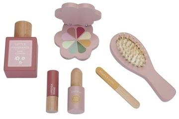 МАЛЕНЬКИЙ ГОЛЛАНДСКИЙ ДЕРЕВЯННЫЙ СТОЛИК С АКСЕССУАРАМИ