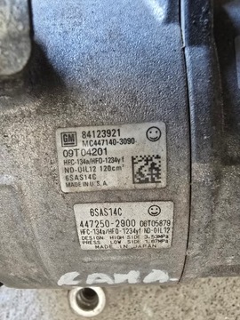 CHEVROLET CAMARO 16- ČERPADLO KLIMATIZACE KOMPRESOR 6.2 USA 84123921