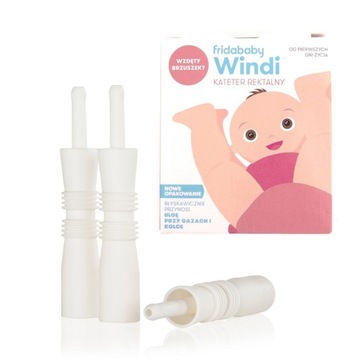 FridaBaby WINDI Kateter rektalny 10 szt dla niemowląt na kolkę