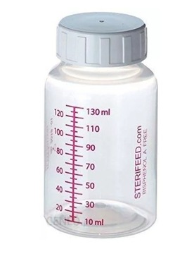 Wielorazowa butelka do karmienia 130ml 10x