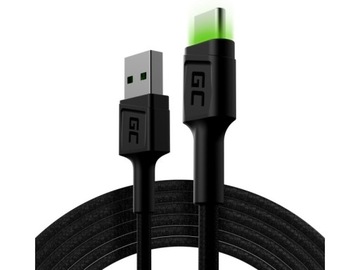 Kabel USB - USB Typ-C GREEN CELL Ray 2 m