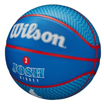 Wilson piłka do koszykówki NBA niebieska WZ4020101 7